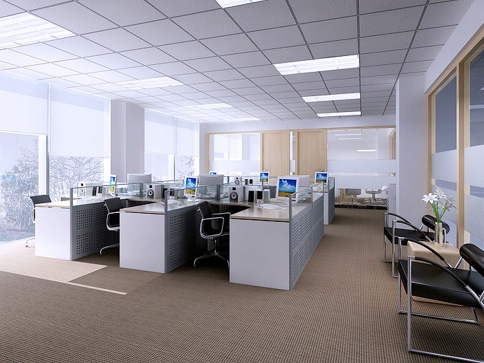 办公室设计案例赏析 - 深圳市恒诚轩装饰工程有限公司